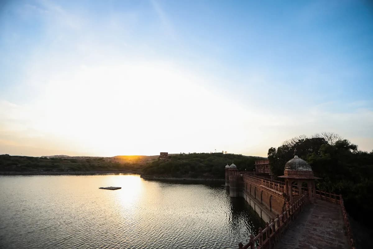 Rajasthani fine-dining and heritage hospitality presentation at Bal Samand Lake Palace Jodhpur