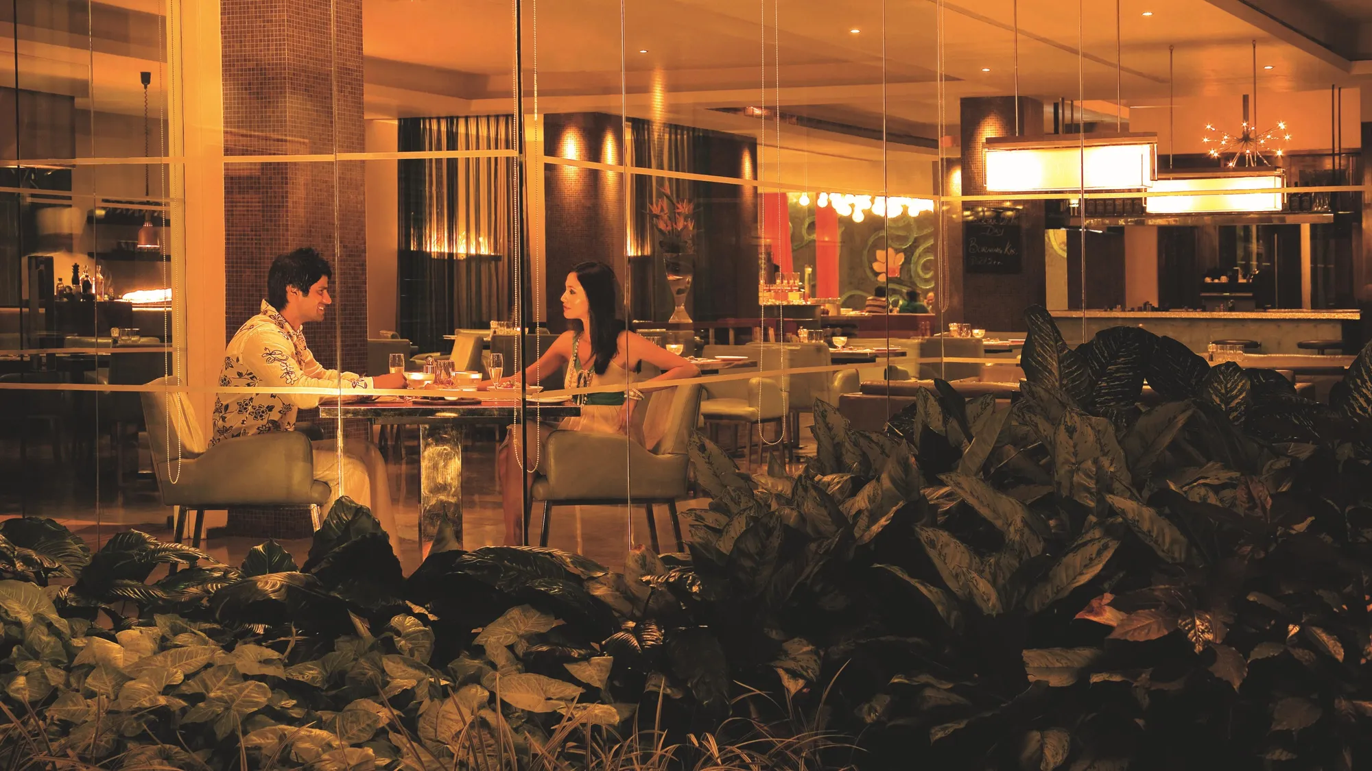 Sea-facing terrace and resort grounds at Goa Marriott Resort and Spa, Panaji