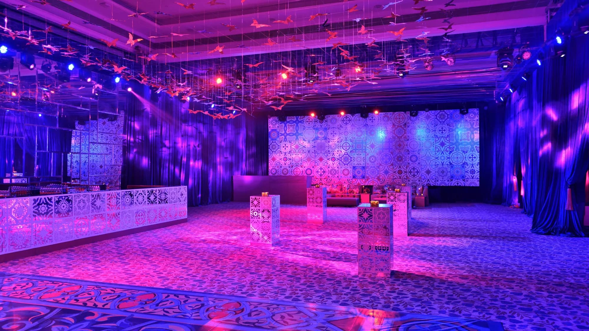 Grand Ballroom celebration setup at Goa Marriott Resort and Spa, Panaji