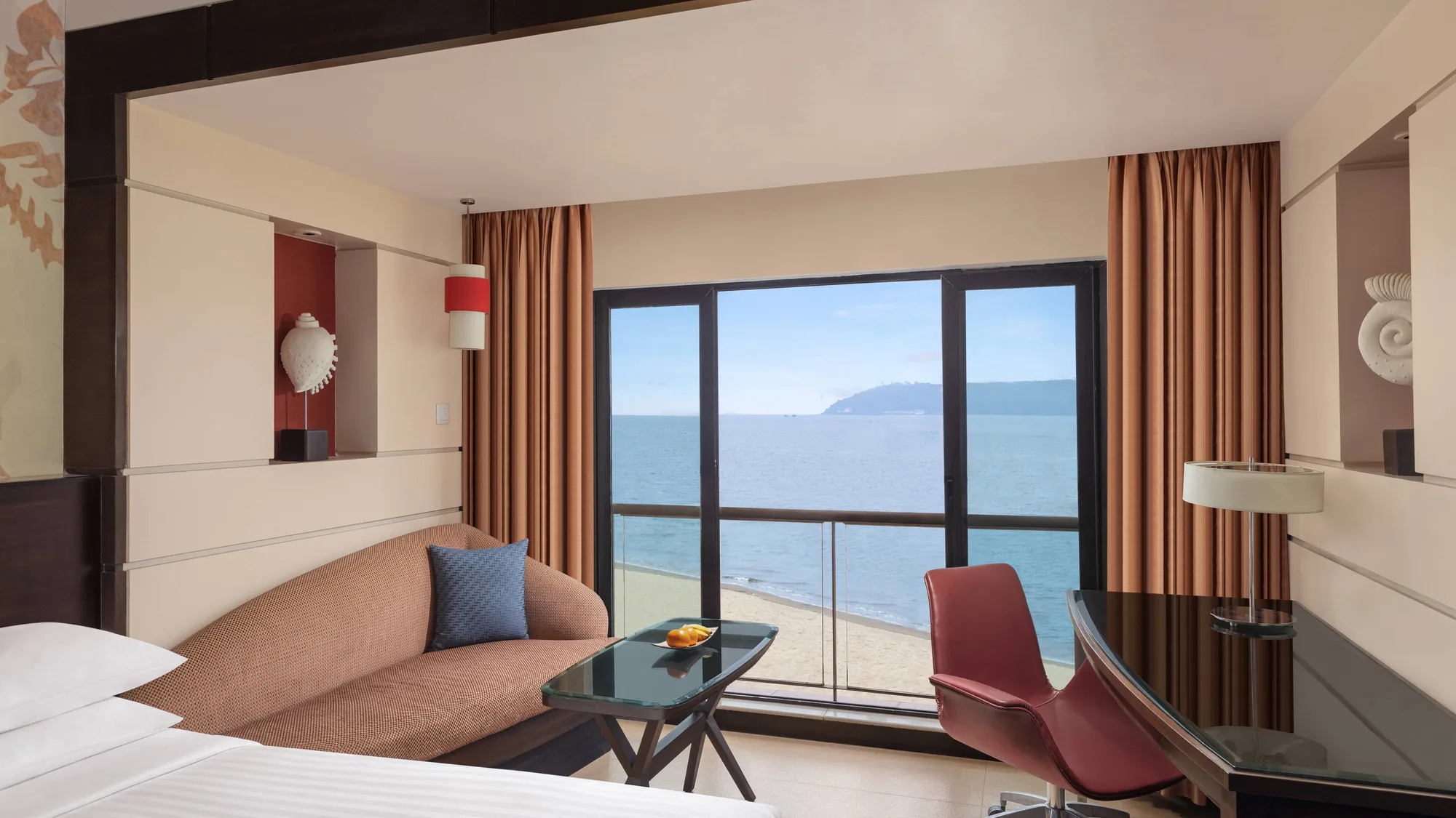 Goa Marriott Resort and Spa sea-facing resort and Miramar beachfront, Panaji