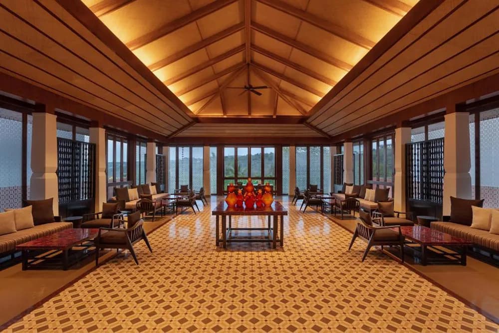 Pillar-less Grand Ballroom at Hilton Goa Resort, Candolim