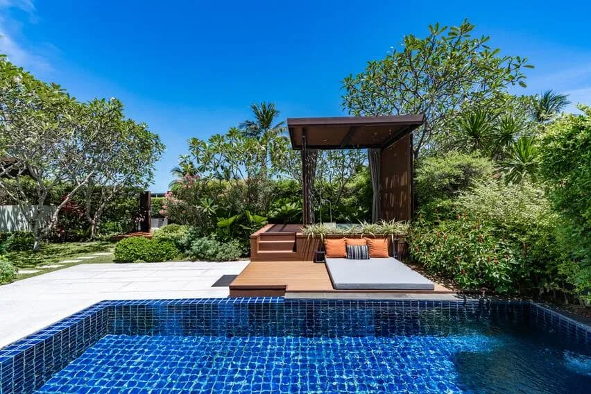 Private pool villa with plunge pool above the coconut grove at InterContinental Koh Samui Resort, Taling Ngam