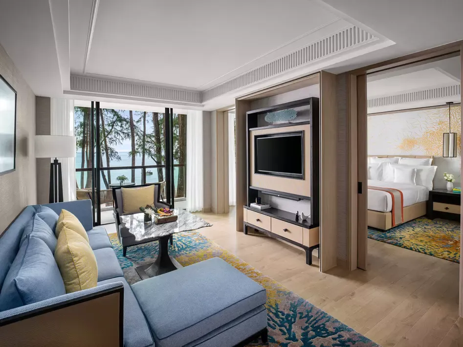 Beachside suite with ocean view at InterContinental Phuket Resort, Kamala Beach