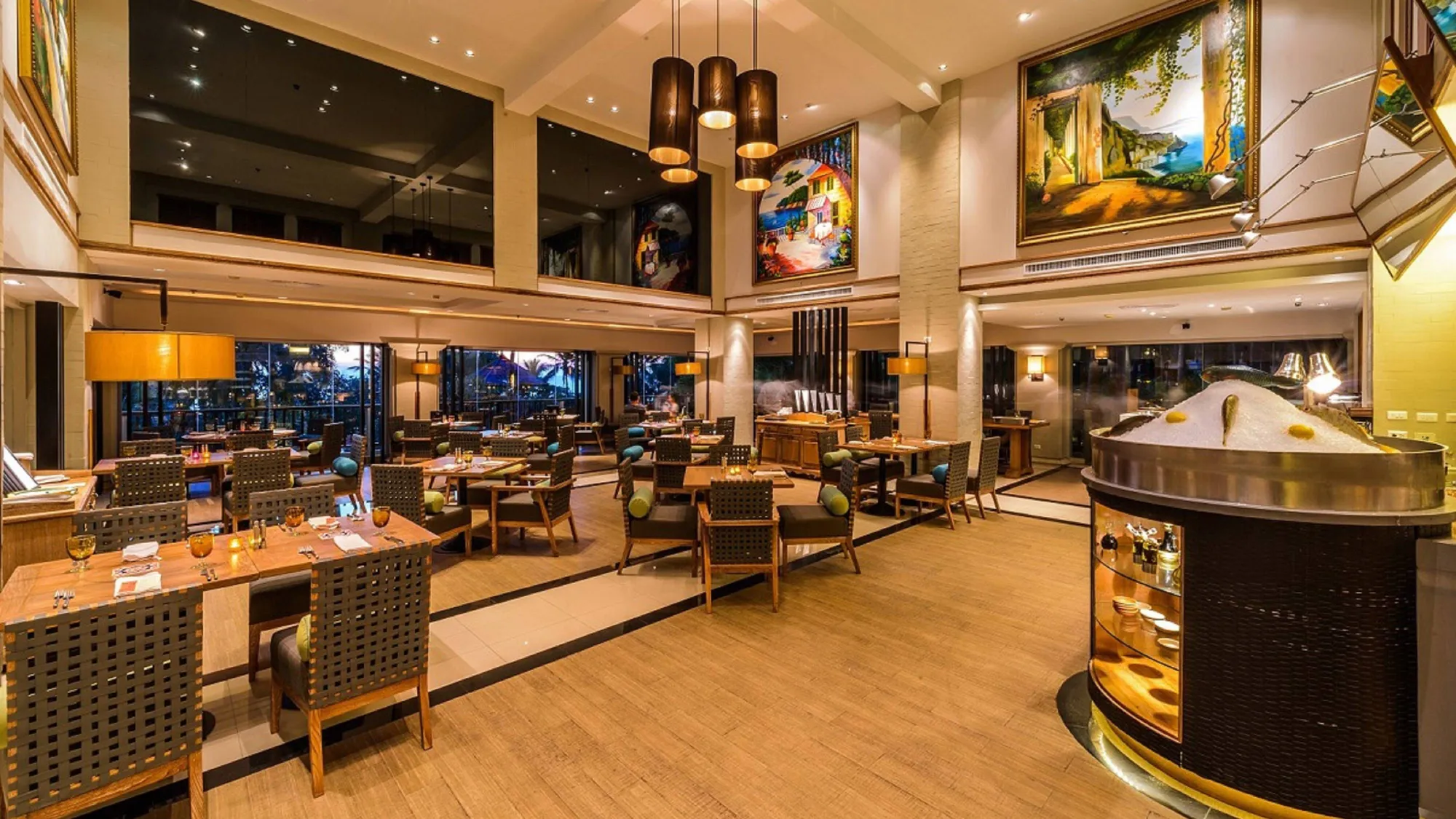 Signature restaurant dining and presentation at JW Marriott Phuket Resort & Spa, Mai Khao