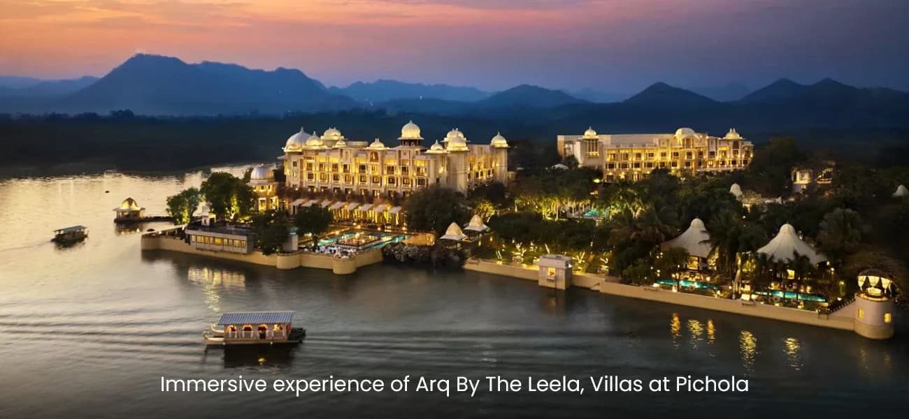 The Leela Palace Udaipur walkthrough poster