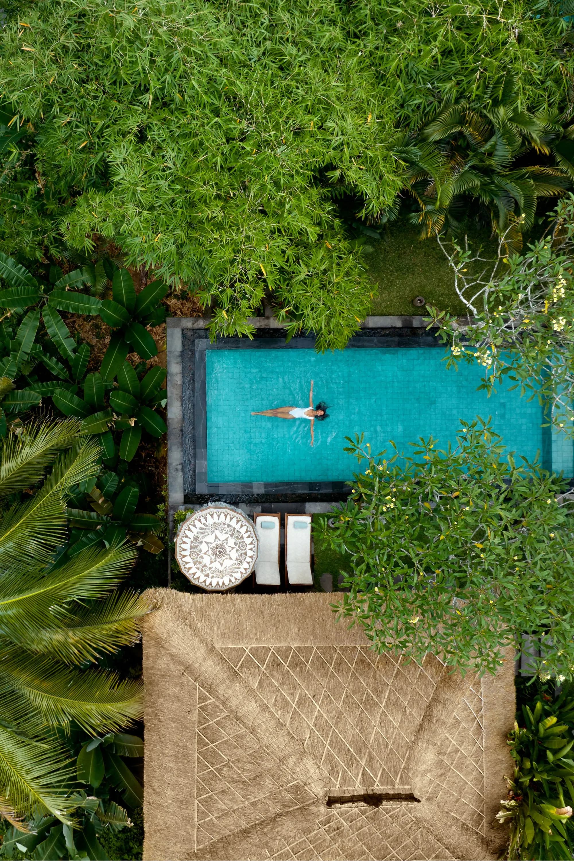 Private pool villa accommodation with river-valley views at Mandapa a Ritz-Carlton Reserve Ubud Bali