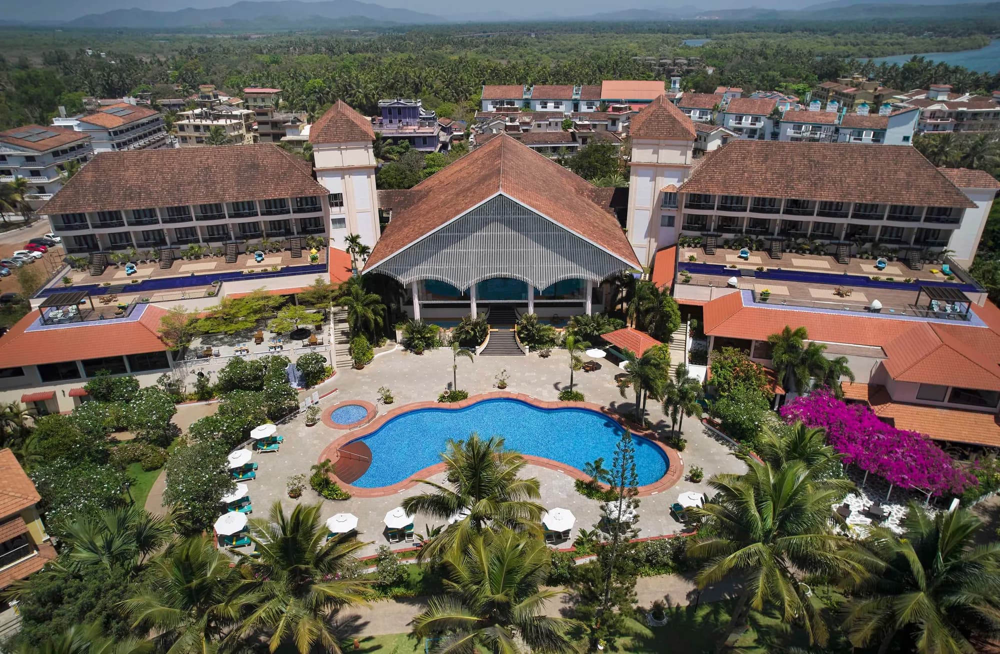 Radisson Blu Resort Goa Cavelossim Beach Goan-Portuguese resort setting in South Goa
