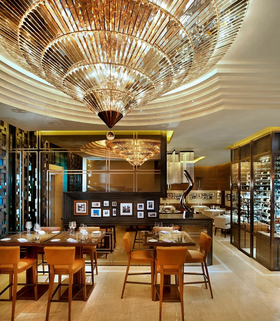 Jojo restaurant interior at The St. Regis Bangkok for an intimate welcome dinner