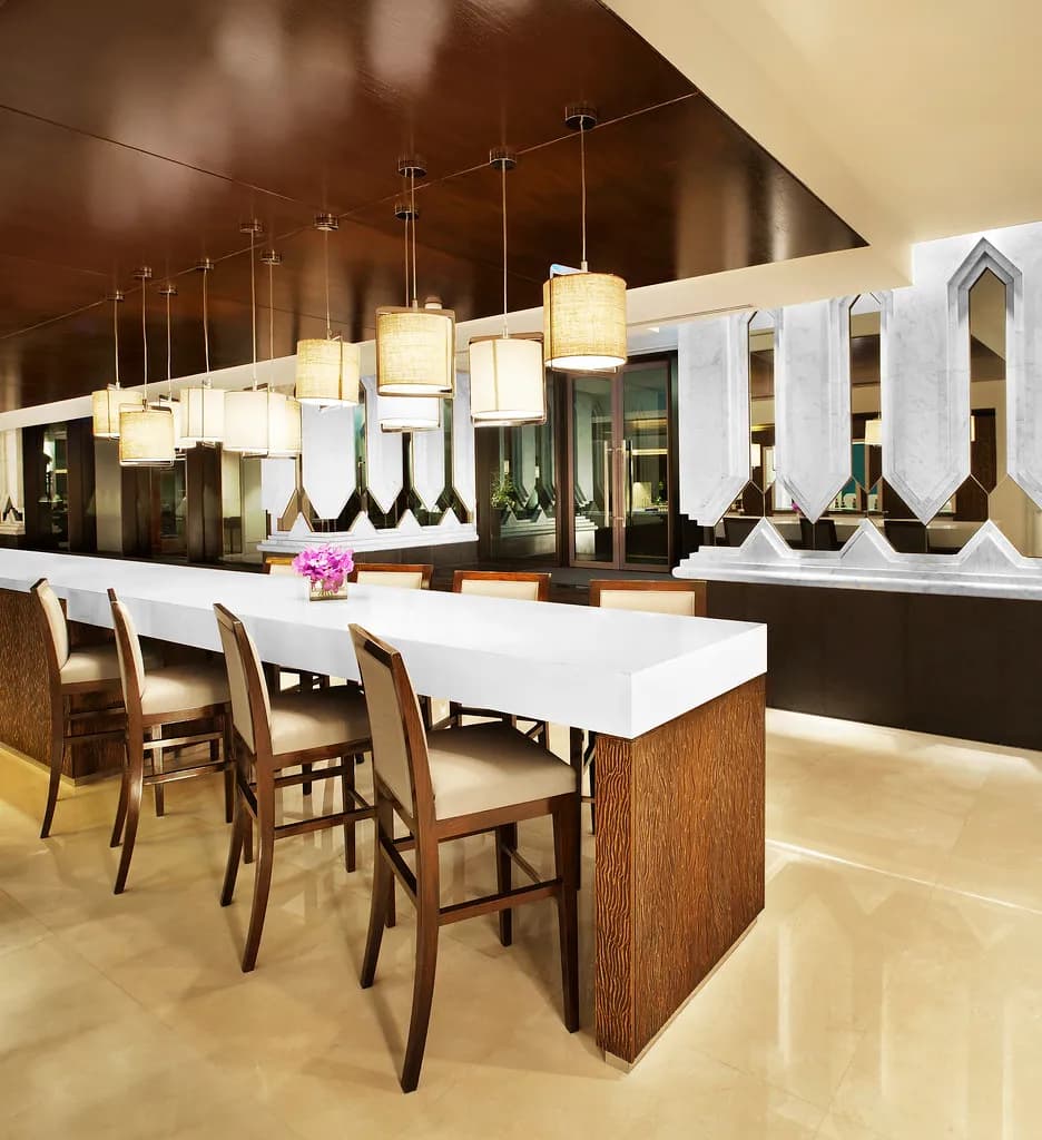 Pool Bar Lounge and outdoor pool deck at The St. Regis Bangkok