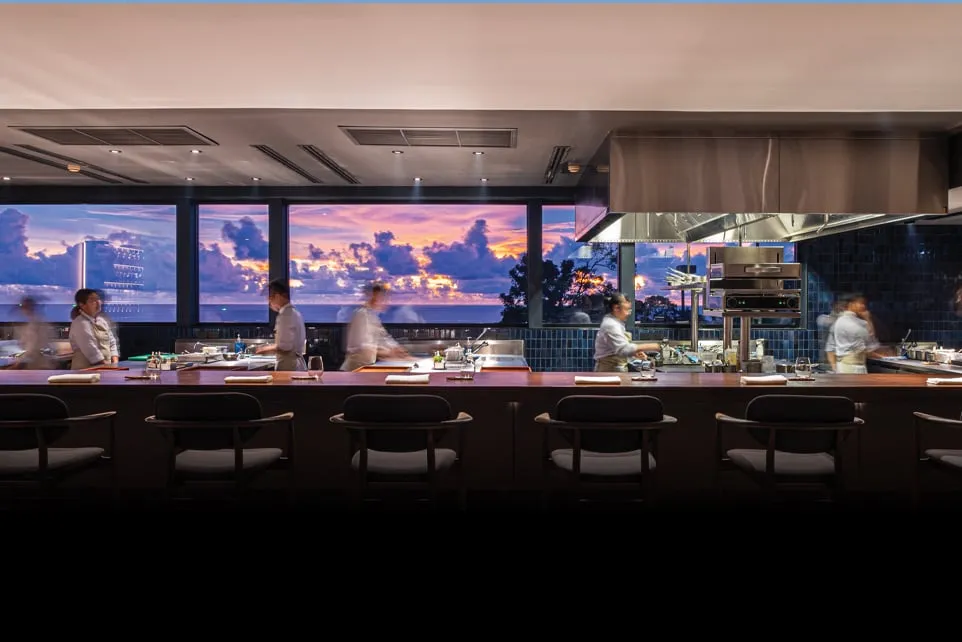 Trisara Phuket PRU Michelin-starred community-to-fork fine-dining plating presentation