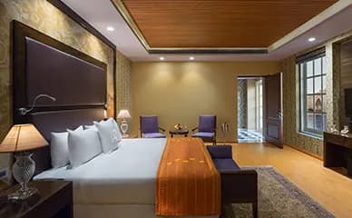 Villa with private pool on the Welcomhotel by ITC Hotels Jodhpur campus