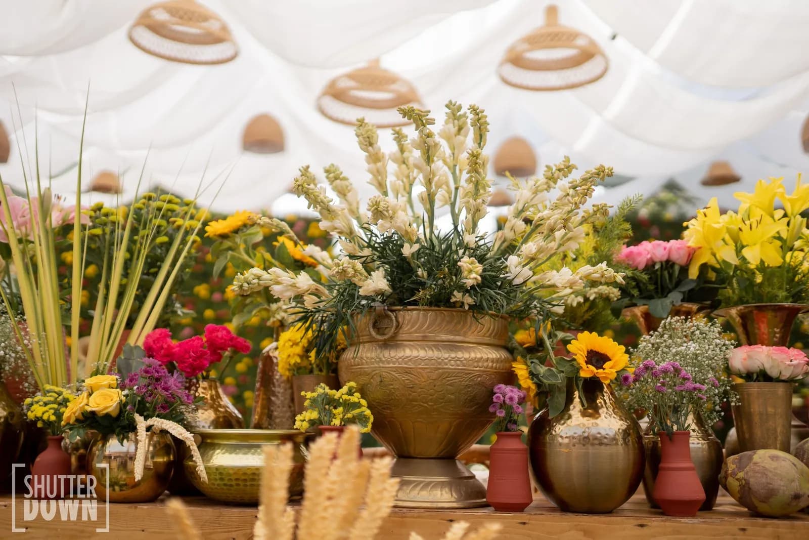 Anuj & Kyati — Haldi Setup