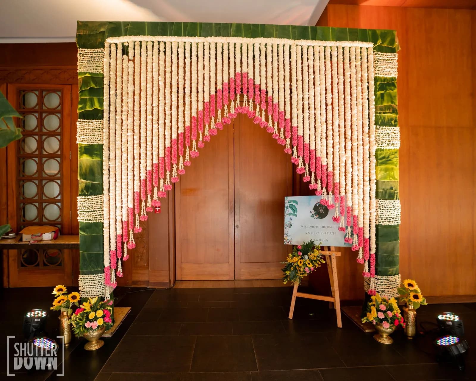 Anuj & Kyati — Haldi Setup