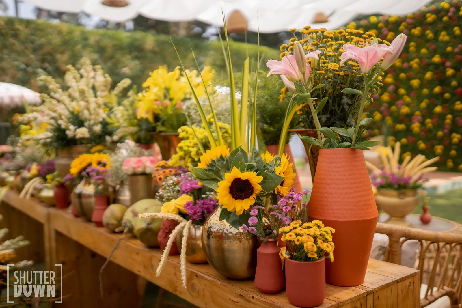 Anuj & Kyati — Haldi Setup