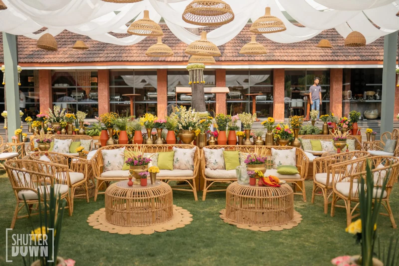 Anuj & Kyati — Haldi Setup