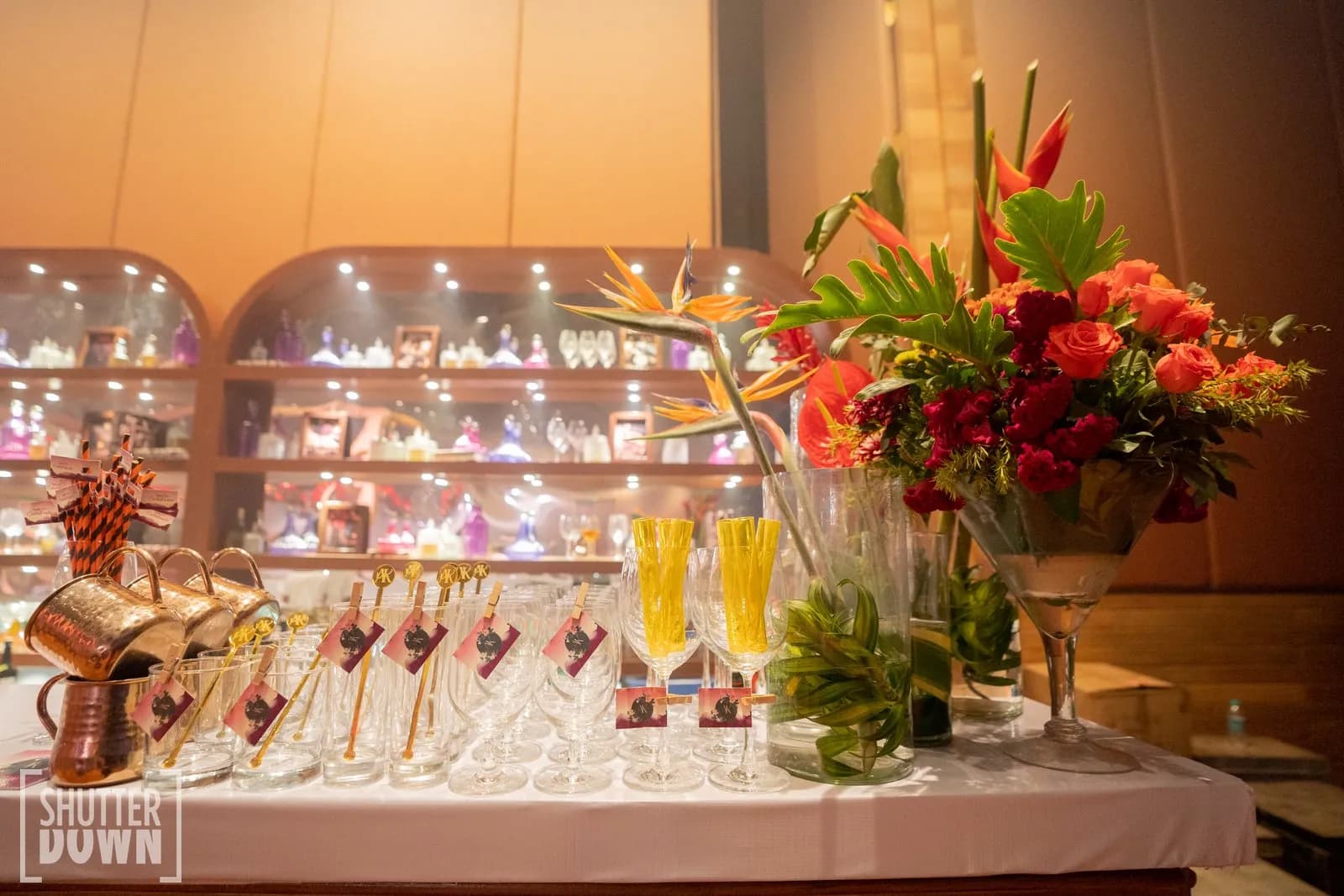 Anuj & Kyati — Sangeet Setup