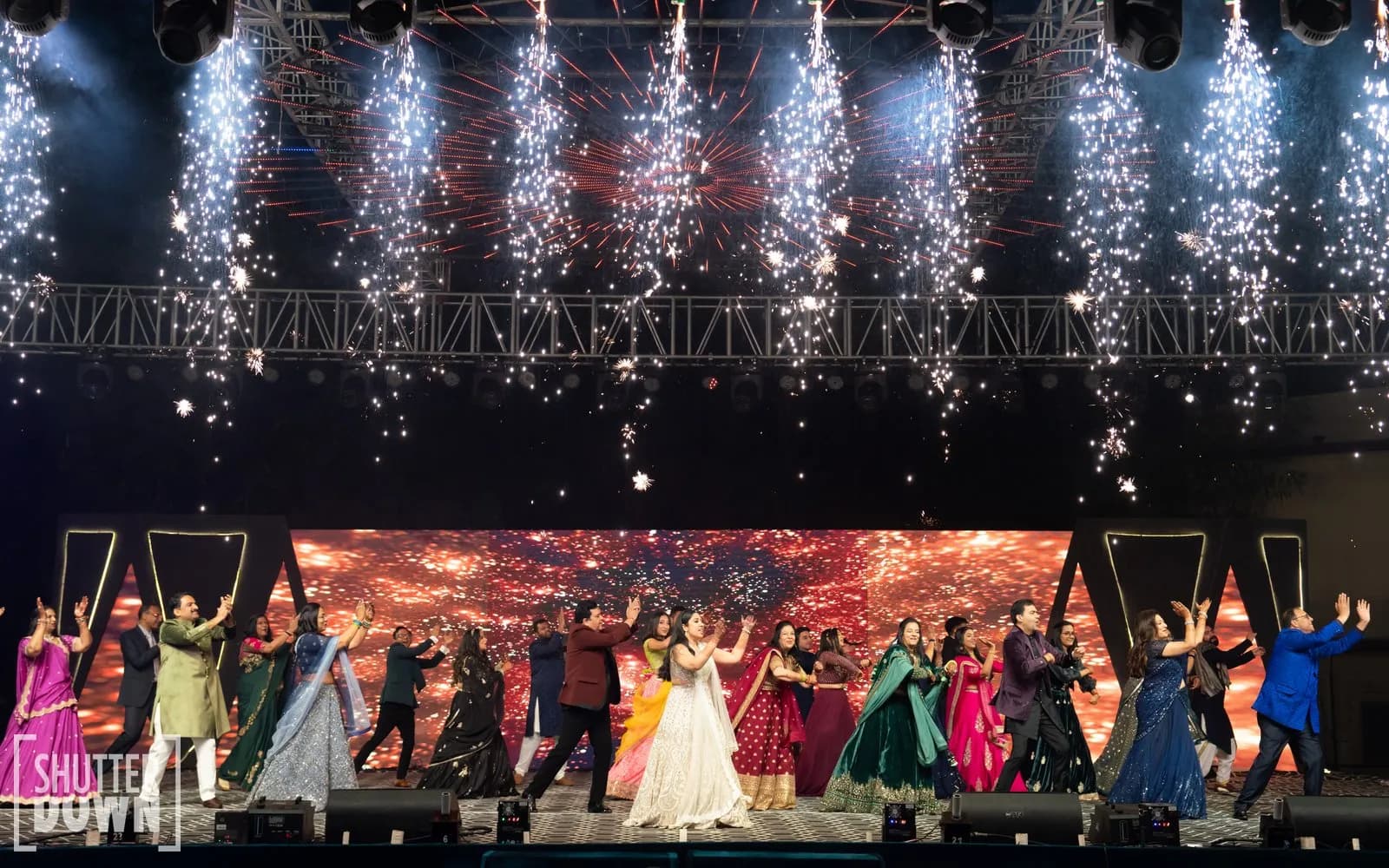 Prachi & Kanav — Sangeet Stage
