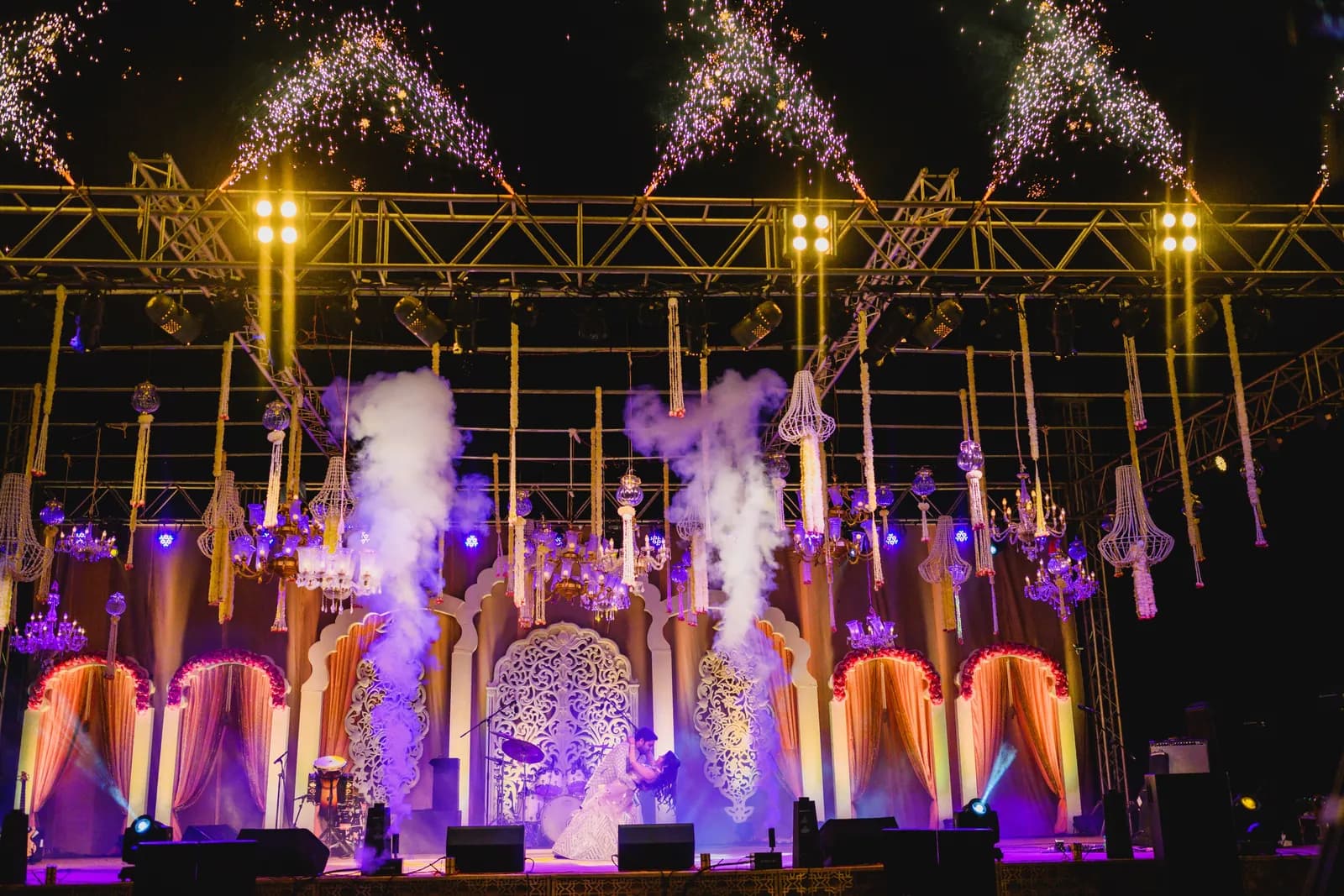 Raj & Vama — Sangeet Stage