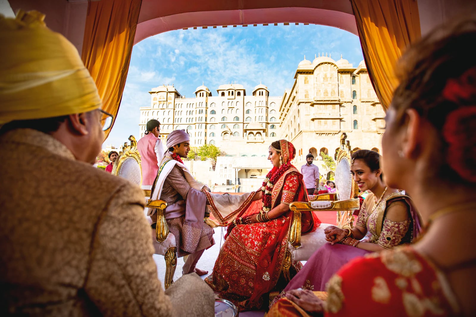 Luxury palace destination wedding at Fairmont Jaipur, planned by Elite Wedding Planner — Udaipur, Goa, Jaipur specialists
