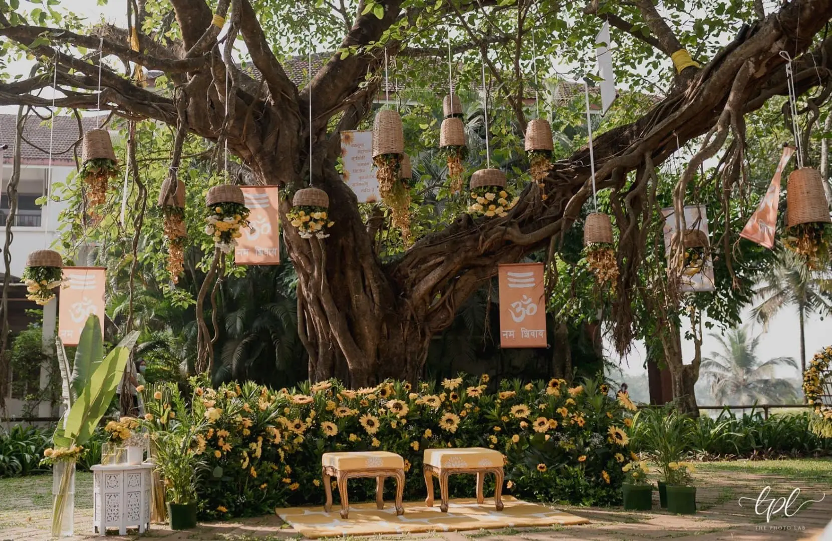 Poolside setting at a luxury Goa beach resort