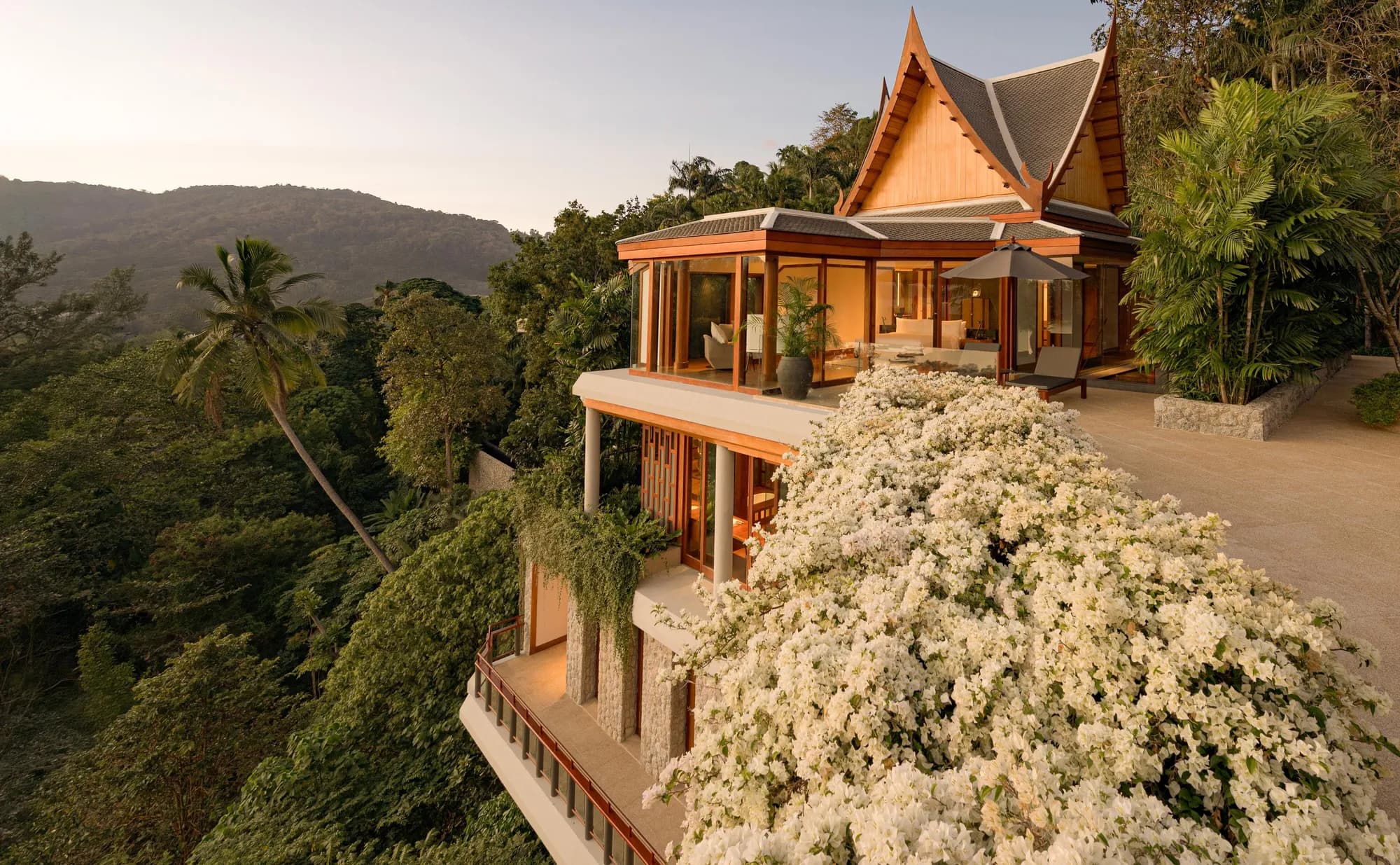 Seven-bedroom ocean villa with private swimming pool on the headland at Amanpuri, Phuket