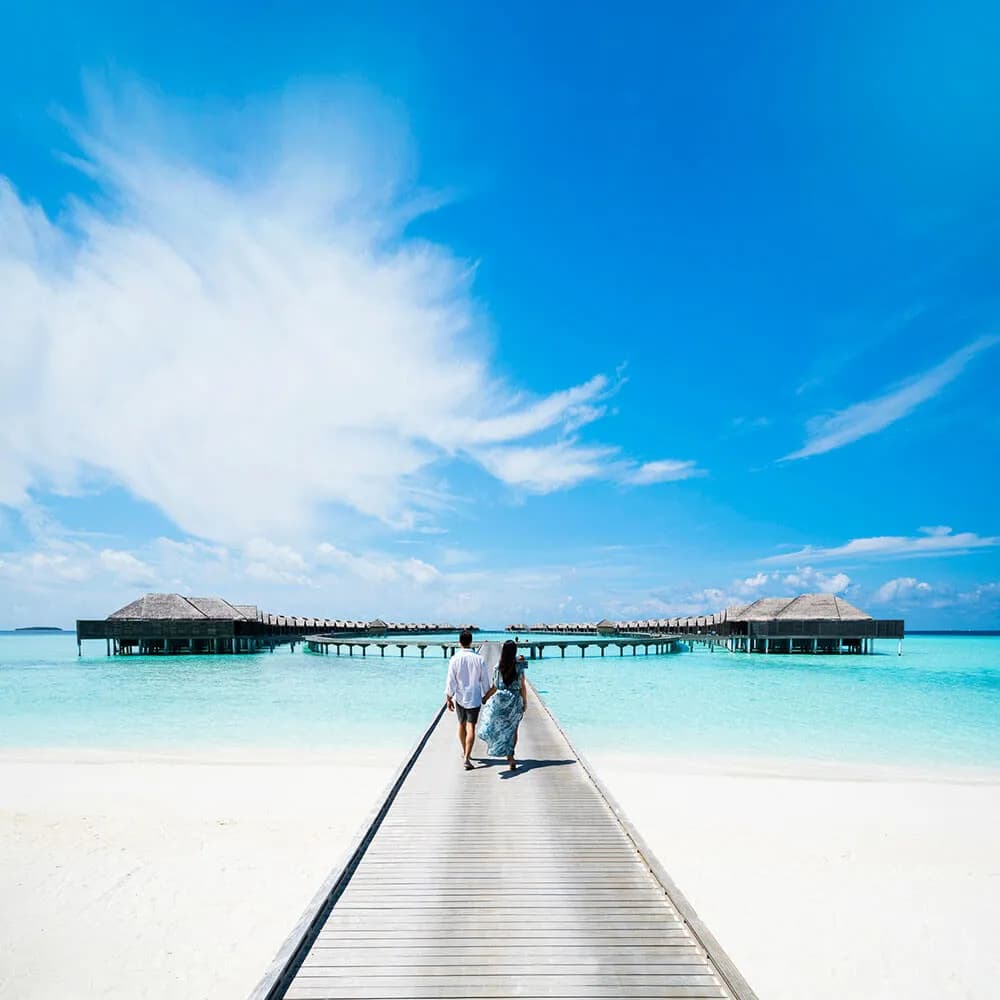 Award-winning beachfront grounds and lawns at Anantara Layan Phuket Resort on Layan Beach