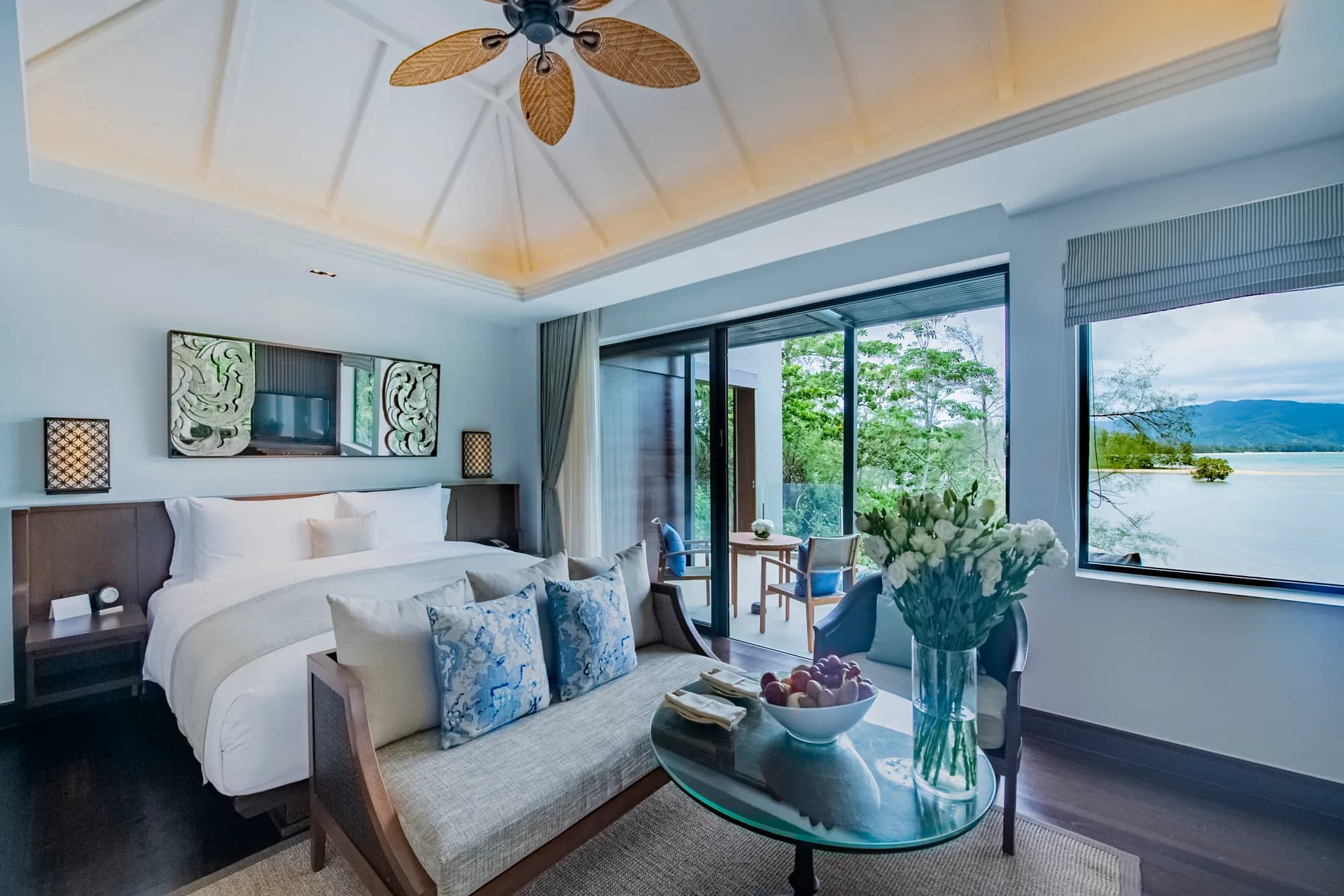 Grand Seaview Pool Suite with private plunge pool and Andaman Sea view at Anantara Layan Phuket Resort