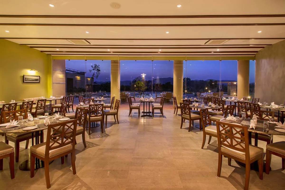 Arrival gateway and entrance of Dera Masuda boutique design resort on Motisar Road, Pushkar