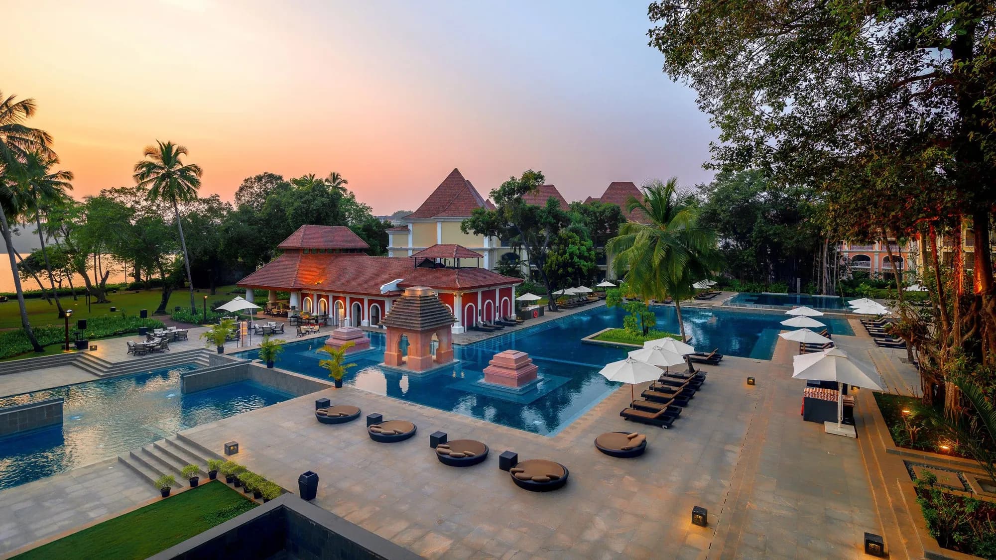 Grand Hyatt Goa bay-side resort estate at Bambolim