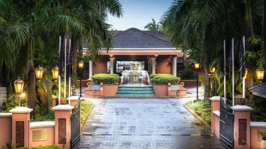 Arrival and lobby area at Park Hyatt Goa Resort and Spa