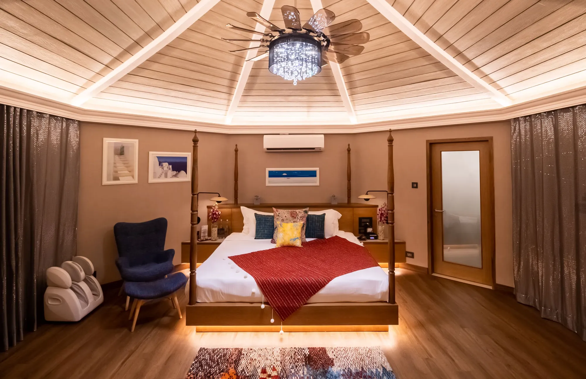 Sea View Chalet guest room at Planet Hollywood Beach Resort Goa