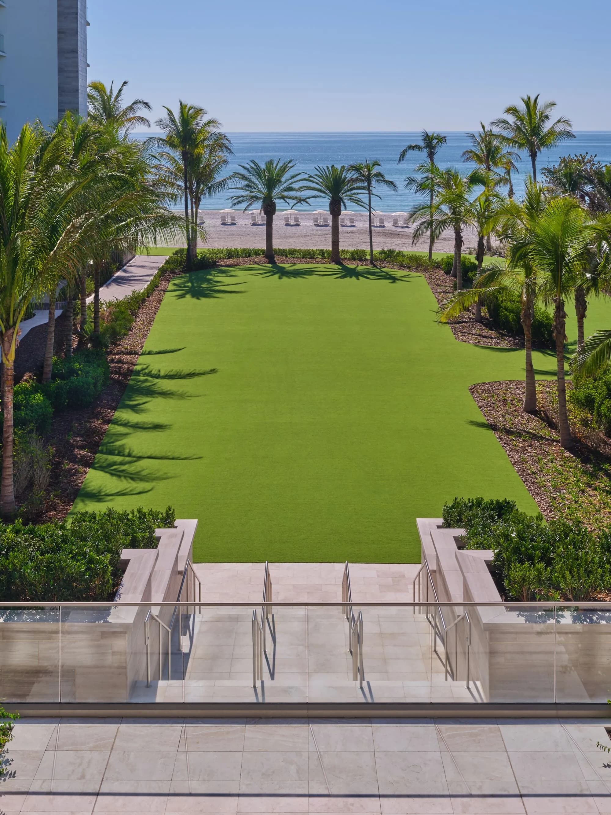 The Great Lawn outdoor wedding lawn at The St. Regis Goa Resort