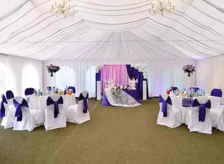 Aravali Lawn outdoor wedding venue with hill backdrop at Taj Aravali Udaipur