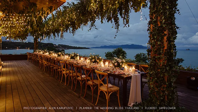 Cape Fahn Long Dtai southern-Thai restaurant seaside dining and hospitality setting, Koh Samui