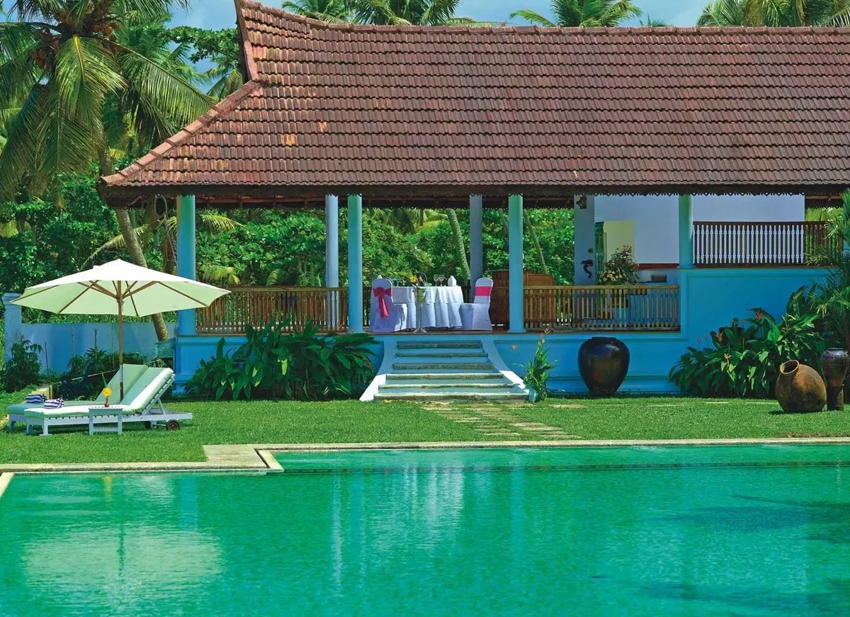 Pool Pavilion at Kumarakom Lake Resort