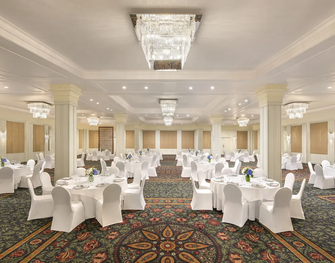 Astor Ballroom indoor banquet hall at The St. Regis Goa Resort