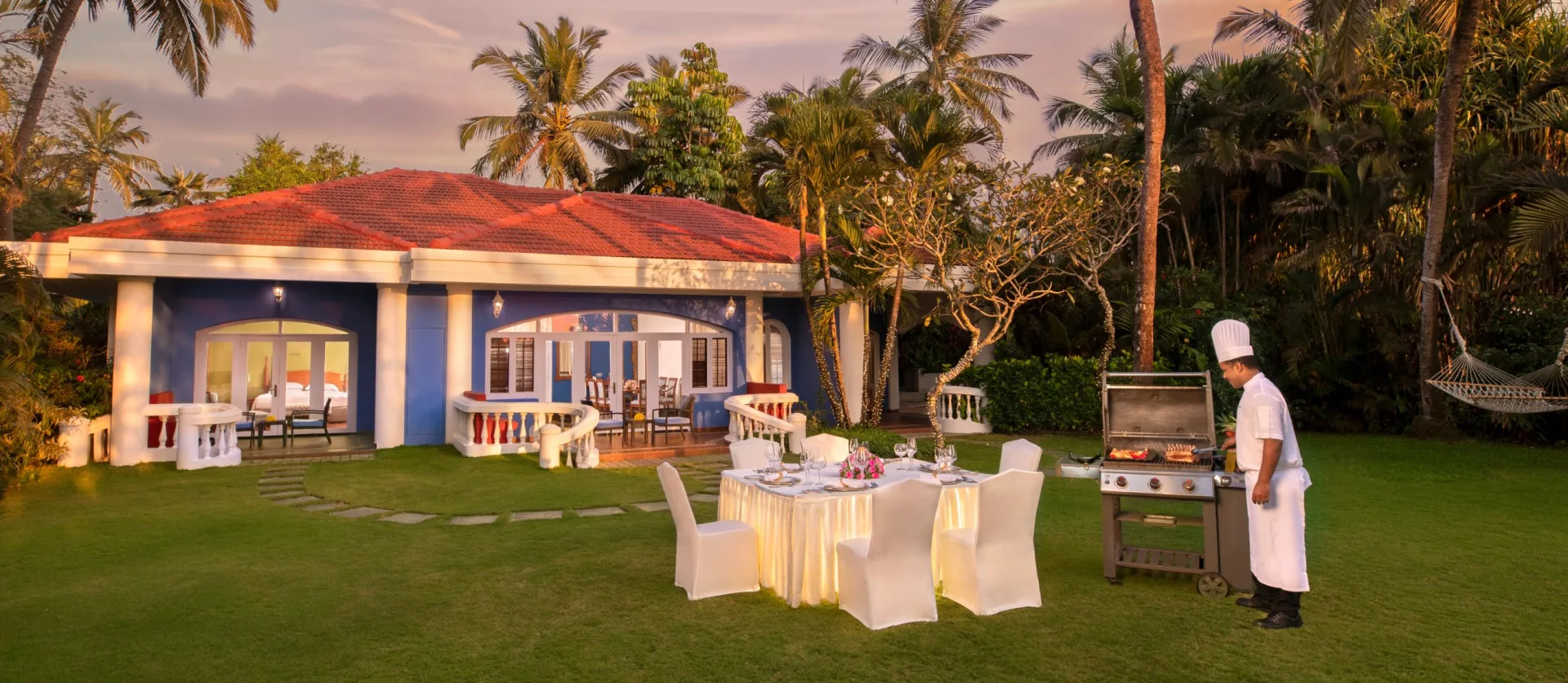 Sangeet production and lighting at Taj Exotica