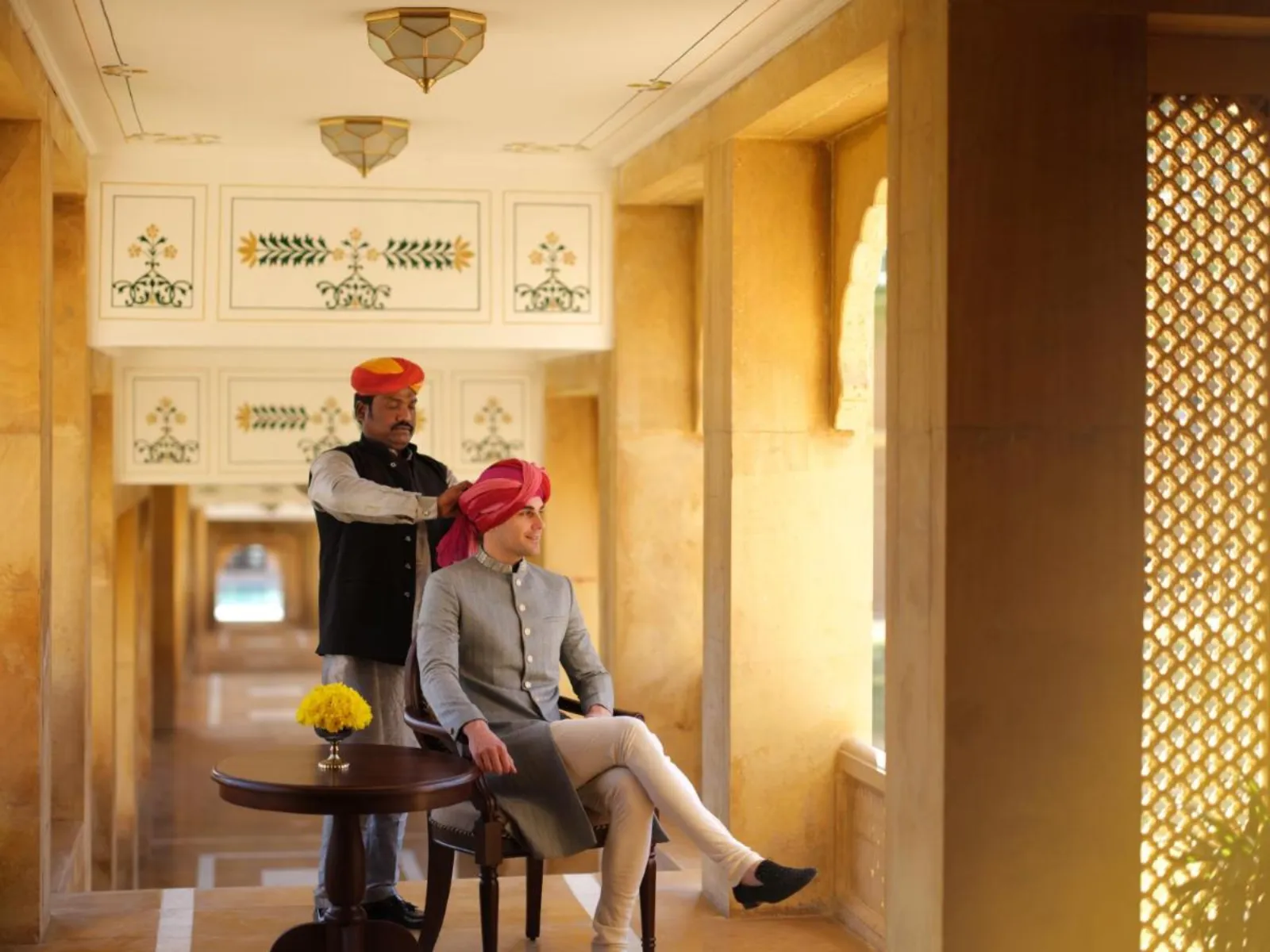 Marwari fine-dining and Taj royal hospitality presentation at Taj Gorbandh Palace, Jaisalmer