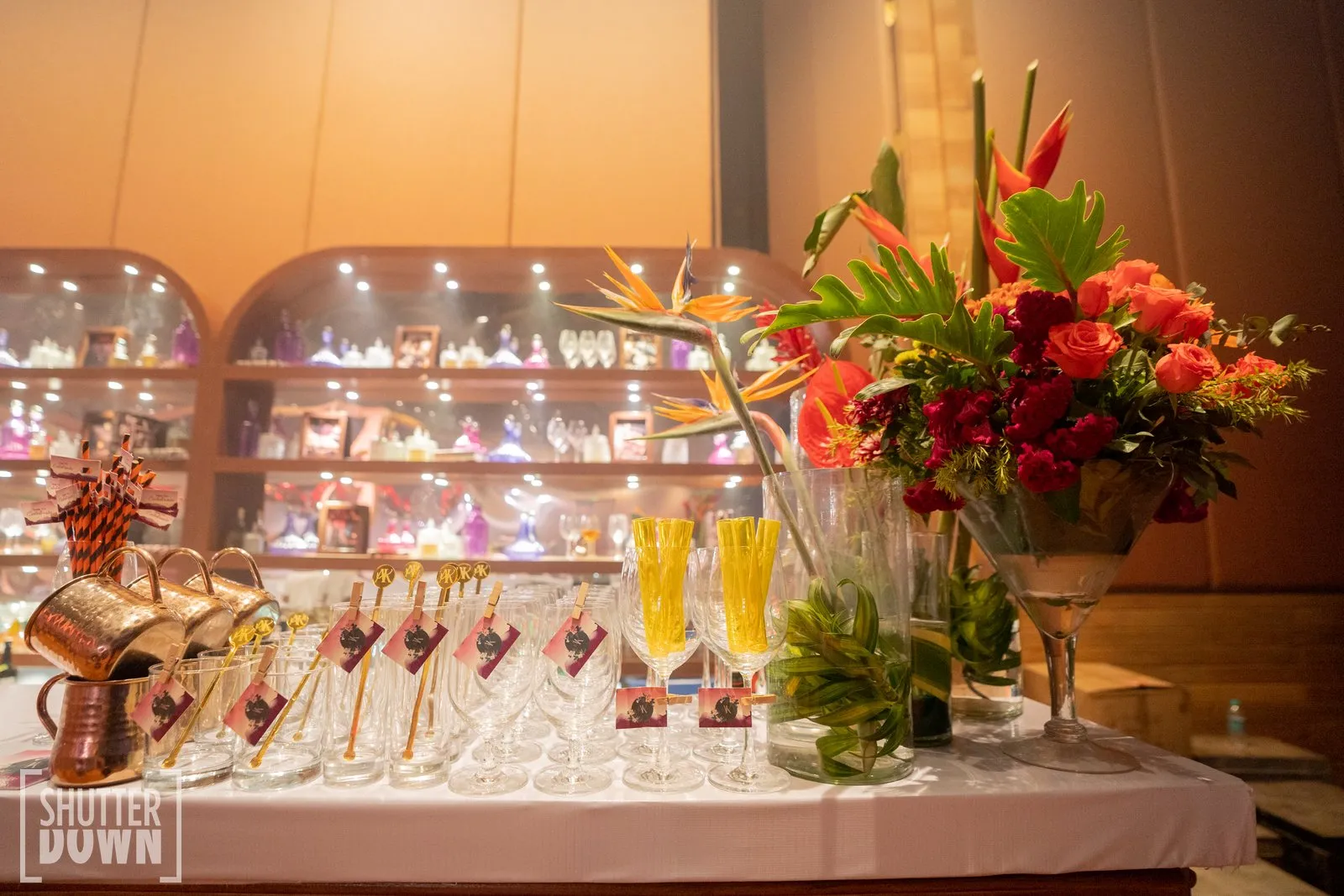 Anuj & Kyati — Sangeet Setup
