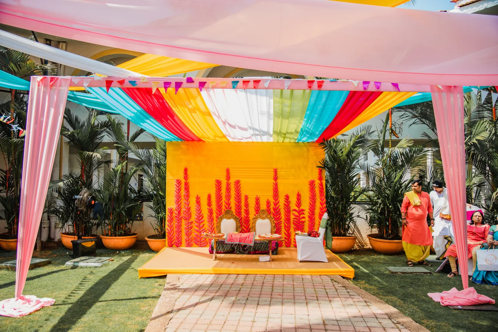 Elite-planned wedding in Goa